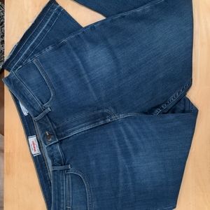 Wrangler high rise kick flare jeans